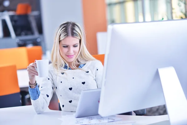 Mujer de negocios exitosa — Foto de Stock