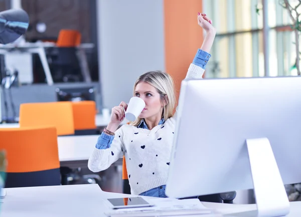 Mujer de negocios exitosa — Foto de Stock