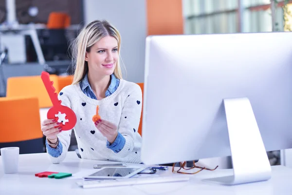 Successful business woman — Stock Photo, Image