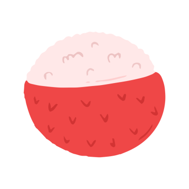 Beyaz Etli Basit Kırmızı Liçi Meyvesi