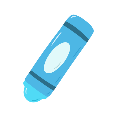 El Sanatları ve Ofis Kullanımı için Mavi Yapıştırıcı