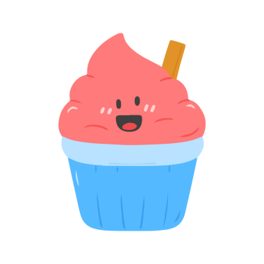 Mutlu Yüzlü Şirin Pembe Kek Çizgi Filmi