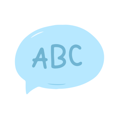 Şirin Çizim Konuşması Baloncuk ABC Mektupları