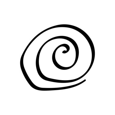 El çizimi spiral girdap çizimi