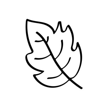 Sonbahar Ağacı Yaprak Çizgisi Sanatı