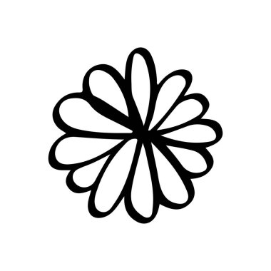 Sevimli El Çekimi Çiçek Yaprakları Çiçek Çiçeği