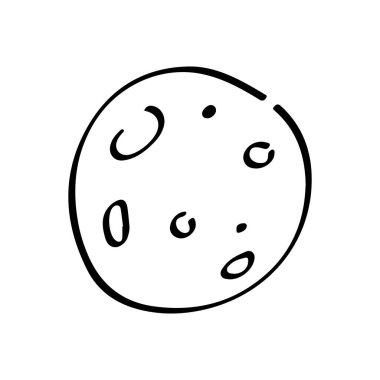 El çizimi ay ya da gezegen çizimi