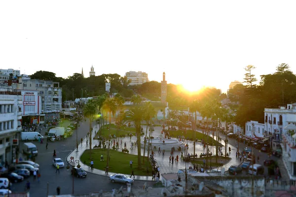 Grand Schos Square Tangier摩洛哥北部非洲 — 图库照片
