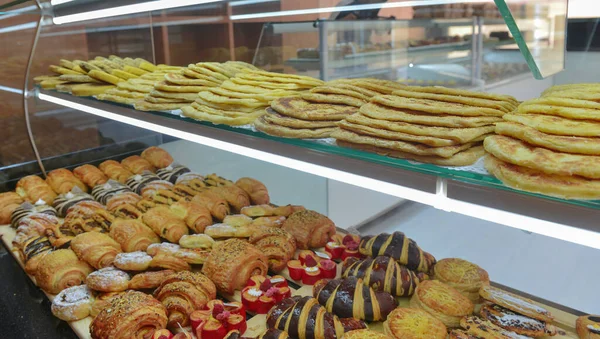 Uma Tarte Cavaleiro Marroquino Tradicional Uma Loja — Fotografia de Stock