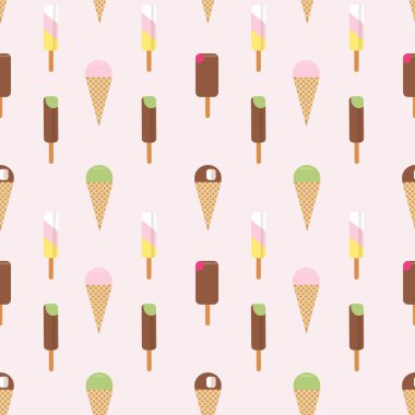 Dondurmayla kusursuz desen.