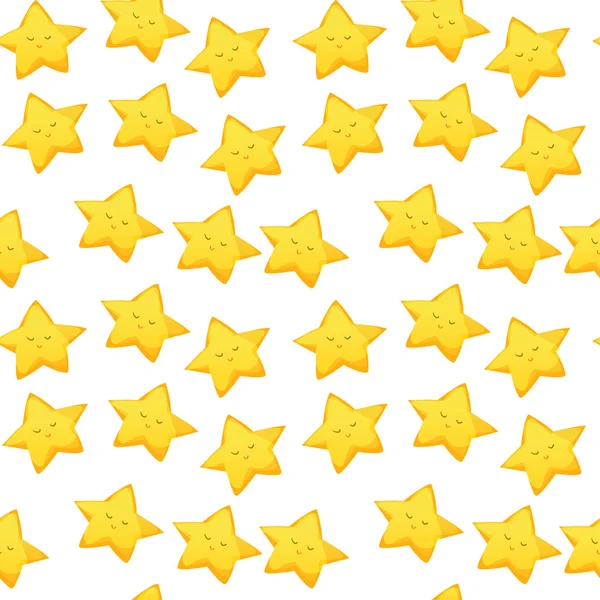 Pattern with stars — Stock Vector
