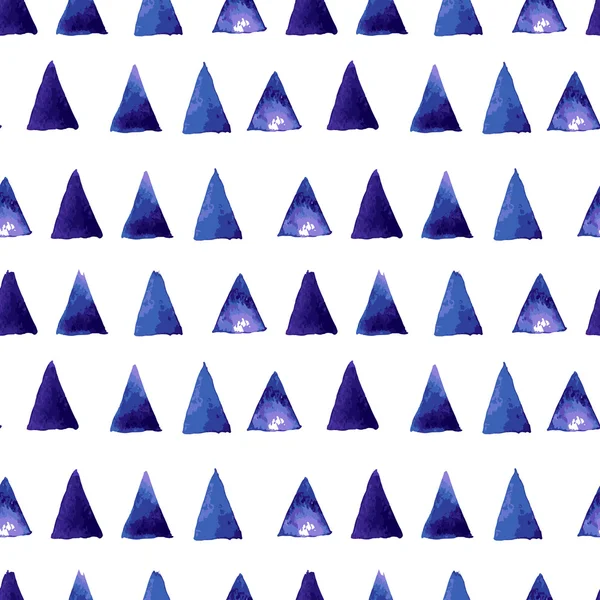 无缝模式与 grunge 三角形 — 图库矢量图片