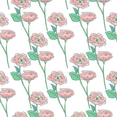 Kusursuz çiçek deseni