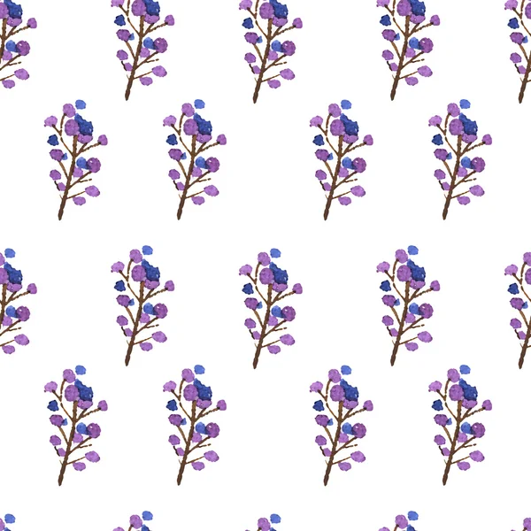 Aquarelle motif floral — Image vectorielle