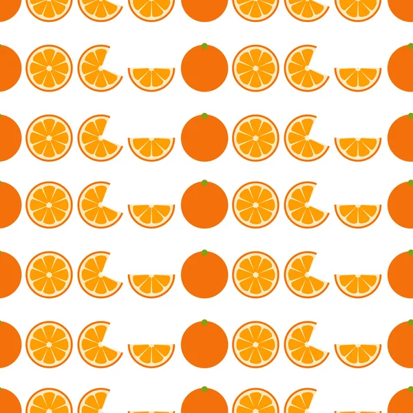 Seamless fruit background — Stock Vector