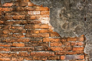 Eski tuğla duvar doku eşleme