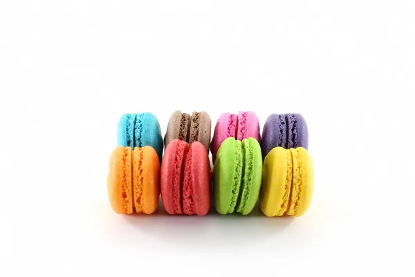 Macarons set isolate on white background — Stock Photo, Image