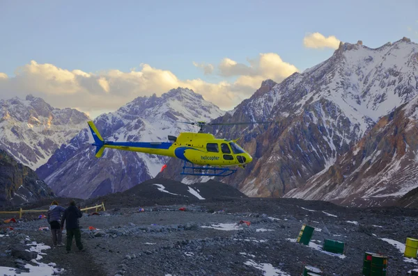 Evacuazione elicottero — Foto Stock