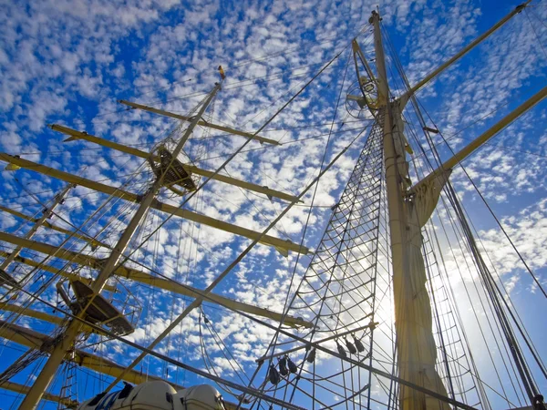 Masts of Tallship — Stock Photo, Image