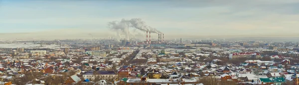 La ville industrielle de l'Oural Photos De Stock Libres De Droits