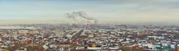 Уральский промышленный город — стоковое фото