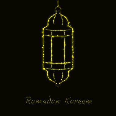 Ramazan Kareem ışık şekil