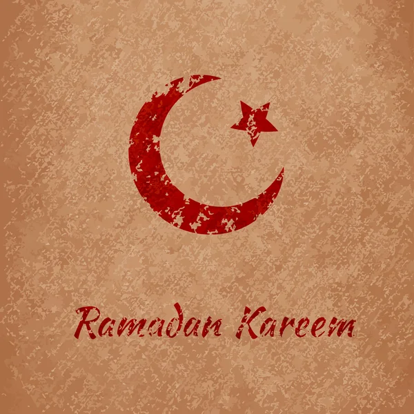 Ramadan Kareem矢量图解背景 — 图库矢量图片