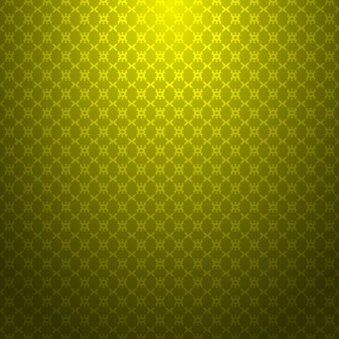 Sarı geometrik desen