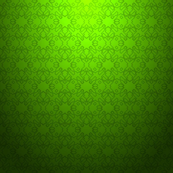 Lime geometric pattern — Stock Vector