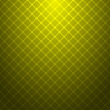 Sarı geometrik desen