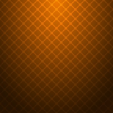 Turuncu geometrik desen