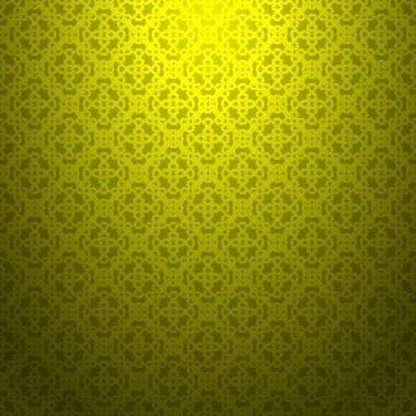 Sarı geometrik desen