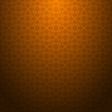 Turuncu geometrik desen