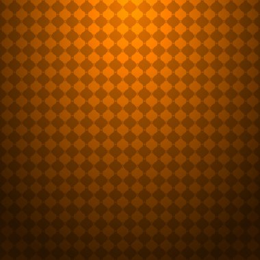 Turuncu geometrik desen