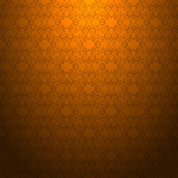 Orange geometrisches Muster — Stockvektor