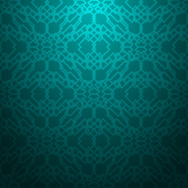 Motif géométrique cyan — Image vectorielle