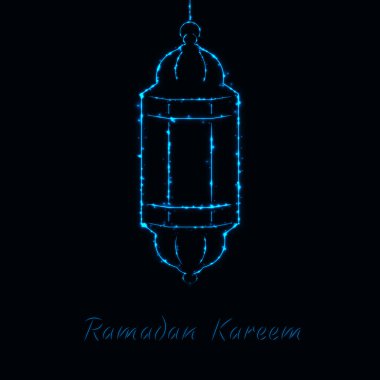 Ramazan Kareem ışık şekil