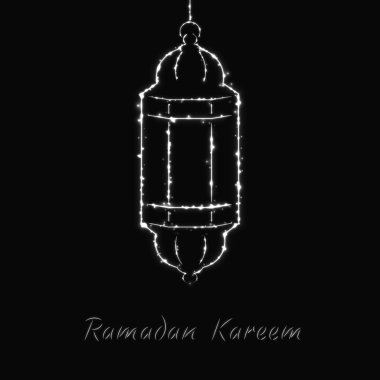 Ramazan Kareem ışık şekil