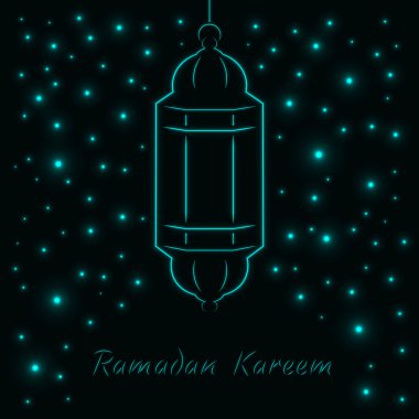 Ramazan Kareem ışık şekil