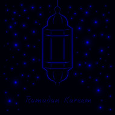 Ramazan Kareem ışık şekil