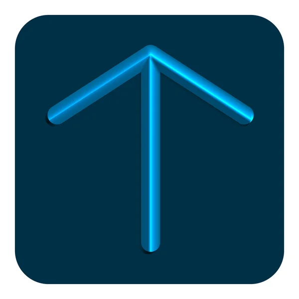 Icona Web Neon 3d Line — Vettoriale Stock