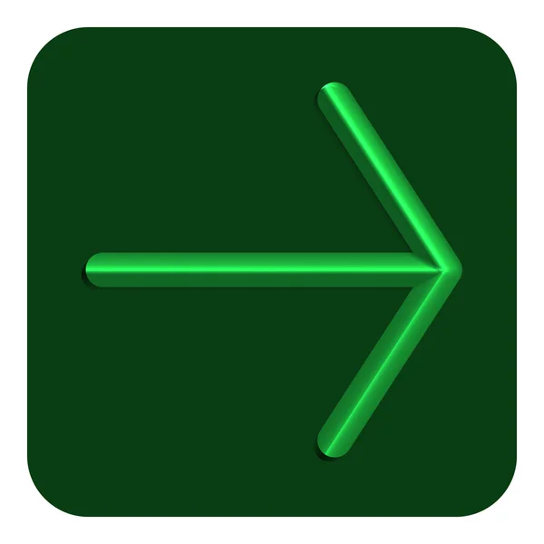 3D line Neon Web Icon — Stock vektor