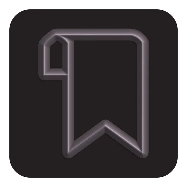 Linia Neon tkanina ikona — Wektor stockowy