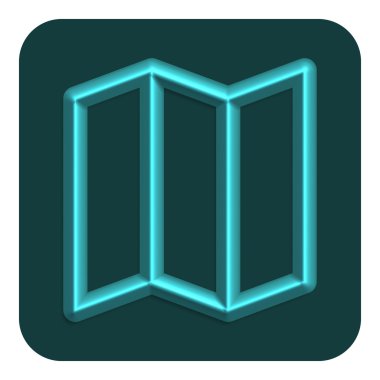 Satırı Neon Web simgesi