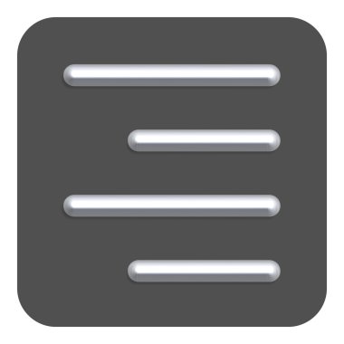 Satırı Neon Web simgesi