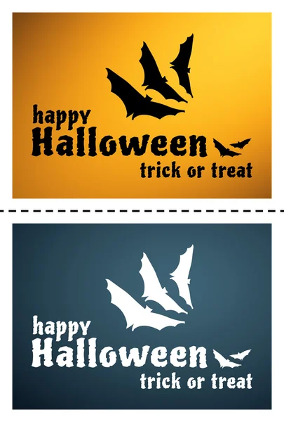 Pegatinas de Halloween — Vector de stock