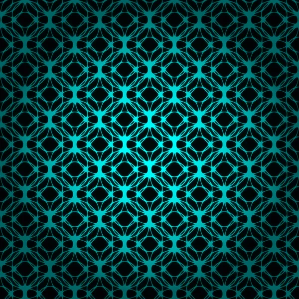 Luces forma abstracta sobre fondo oscuro — Vector de stock