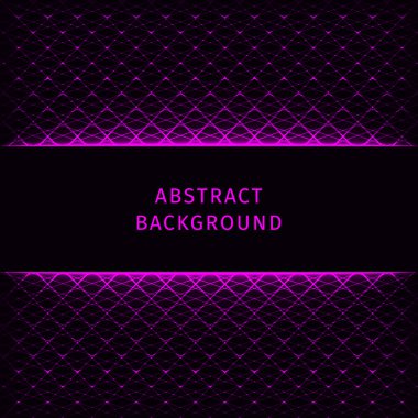 Işıklar şekil koyu arka plan üzerinde soyut