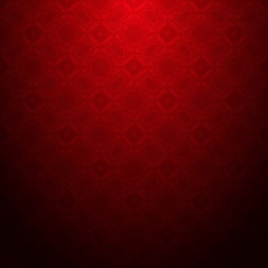 Kırmızı geometrik seamless modeli