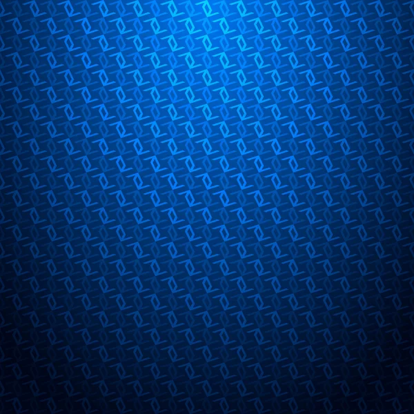 Blått geometrisk sømløst mønster – stockvektor
